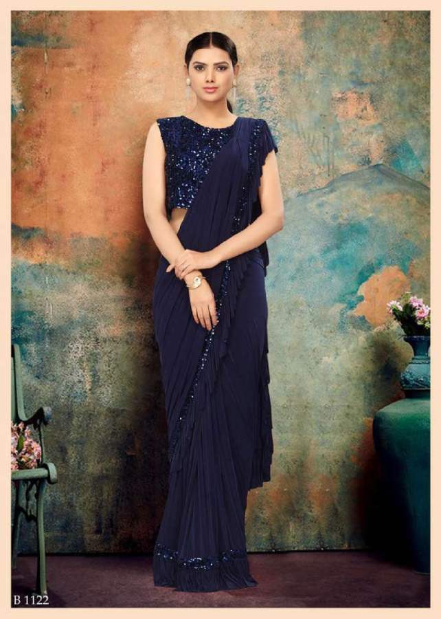 Shiya Designer Ready To Wear Party Wear Saree Collection